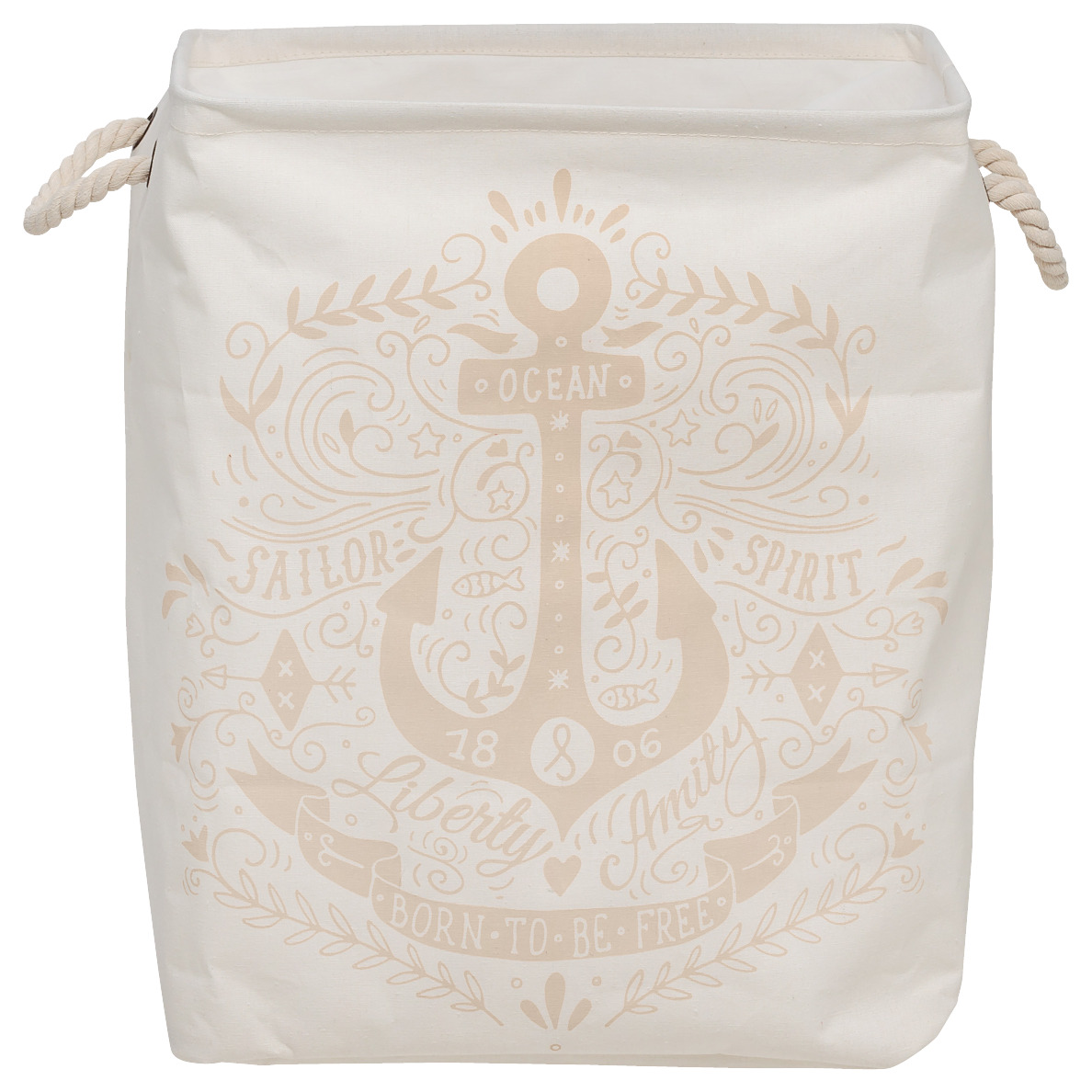 Sealskin Wasmand Anchor Ecru sealskin kopen in de aanbieding