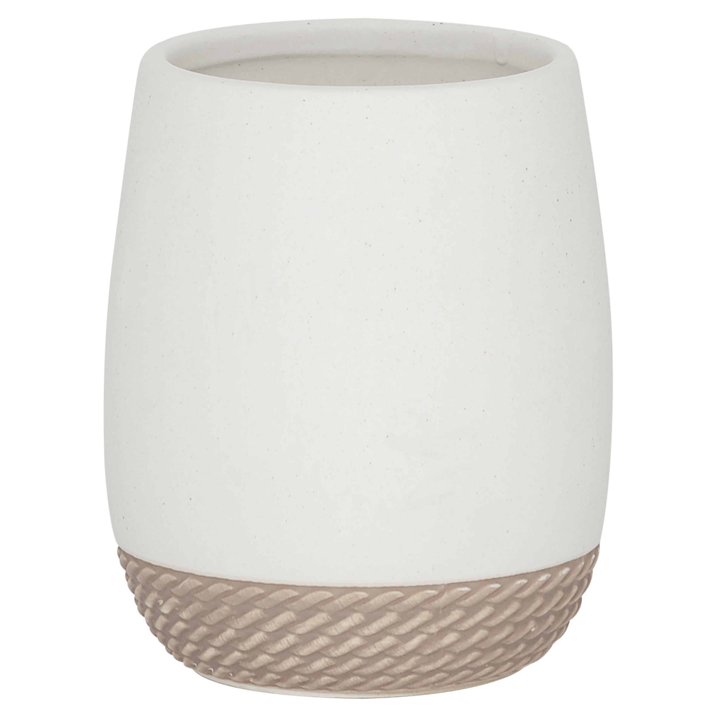 Sealskin Beker Braid Wit sealskin kopen in de aanbieding