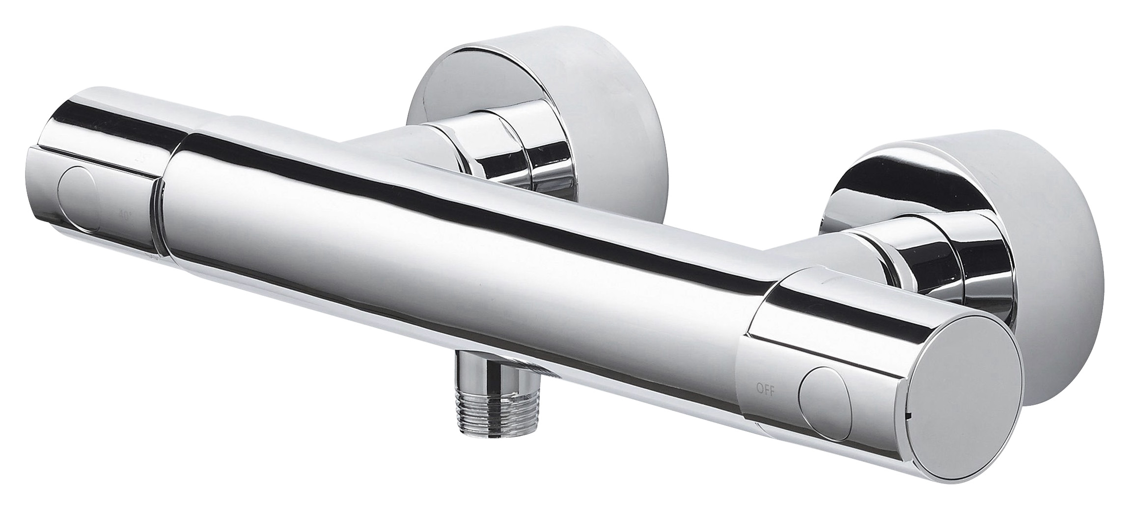 Aqualino Thermostatische Douchekraan Elvo Chroom 15 aqualino kopen in de aanbieding