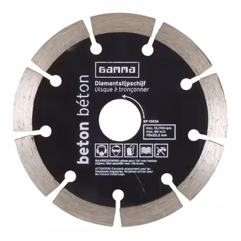 GAMMA diamantschijf 115mm beton