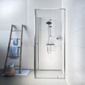 Douchecabine Contour RVS 90x200cm