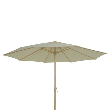 gevaarlijk Vrijwel Zenuwinzinking GAMMA | Parasol Lima Ecru Houtlook Ø300 cm kopen? | parasols