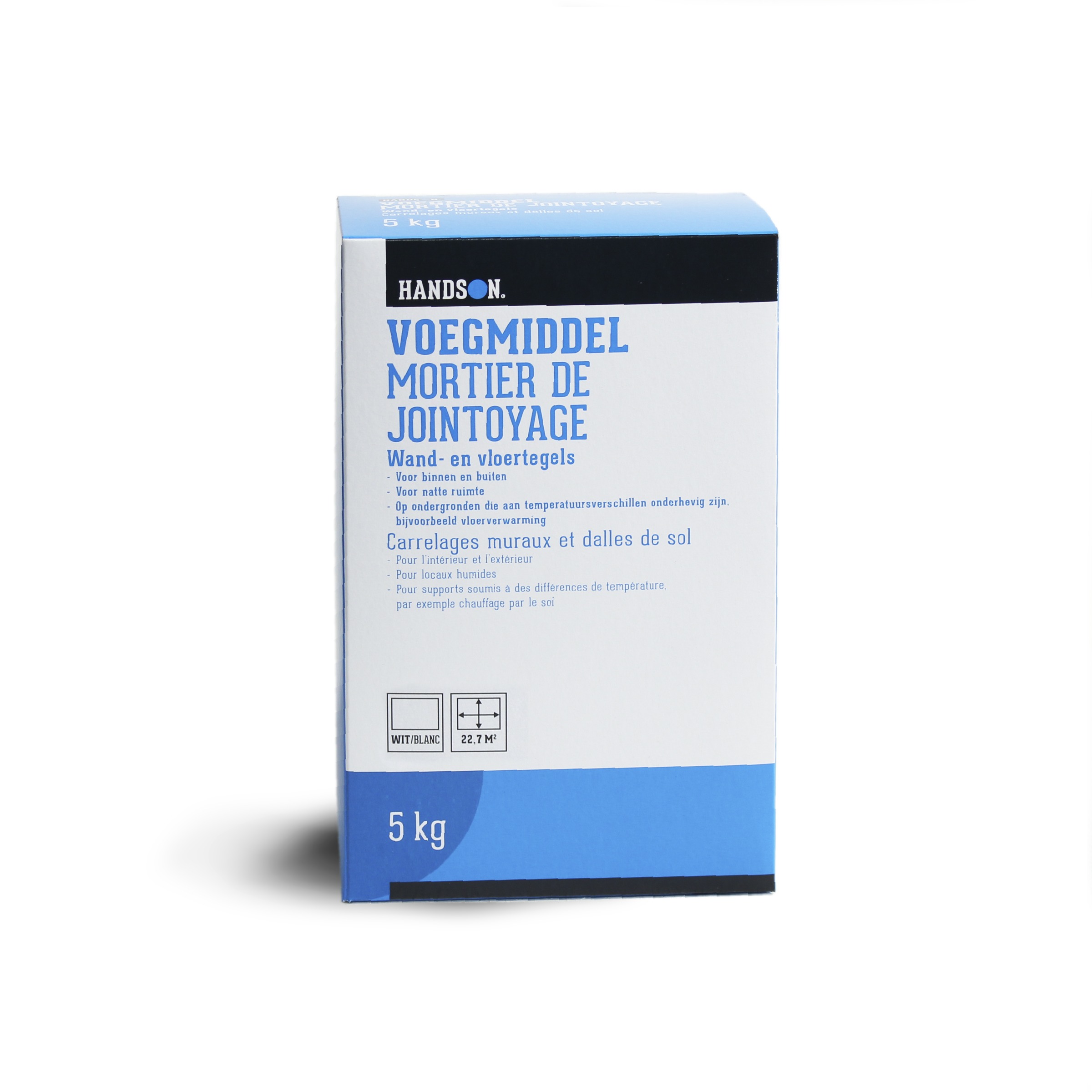 Handson Flexibele Voegmortel Wit 5Kg handson kopen in de aanbieding