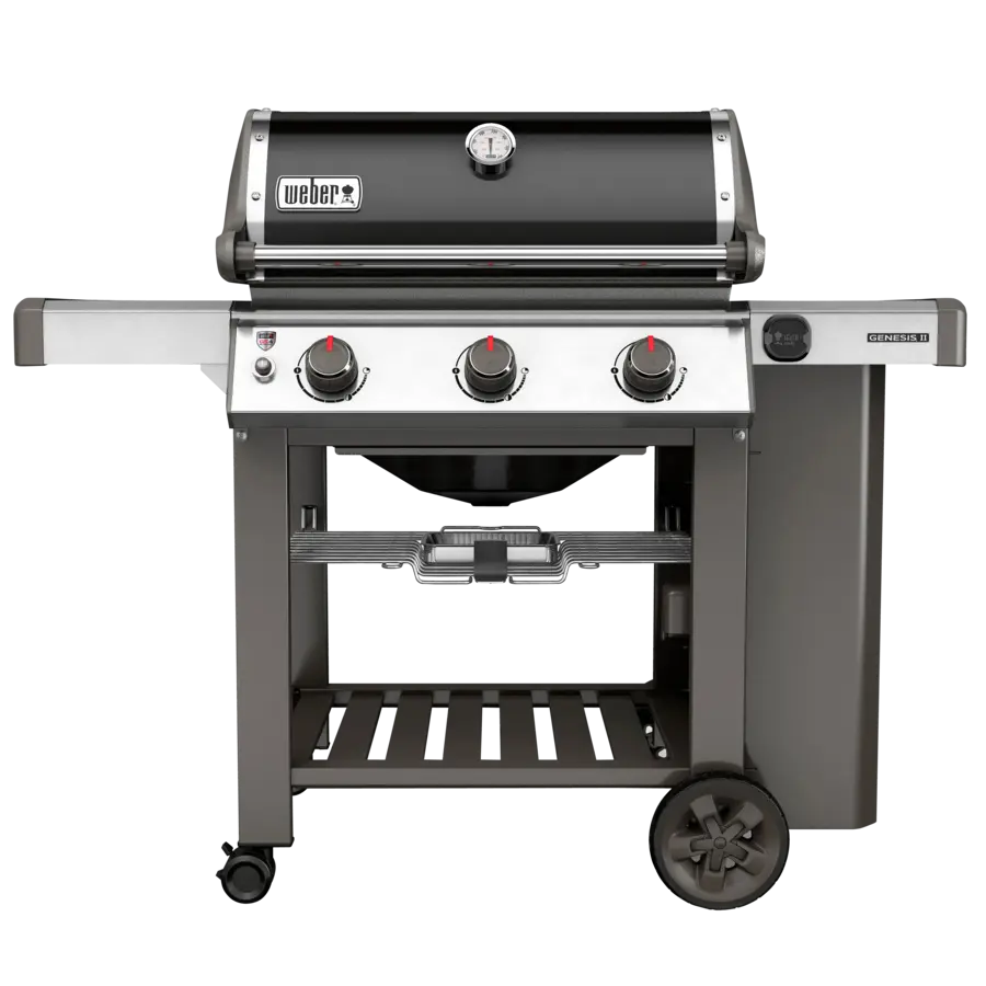 Weber Genesis II E-310 gas bbq zwart 3 branders