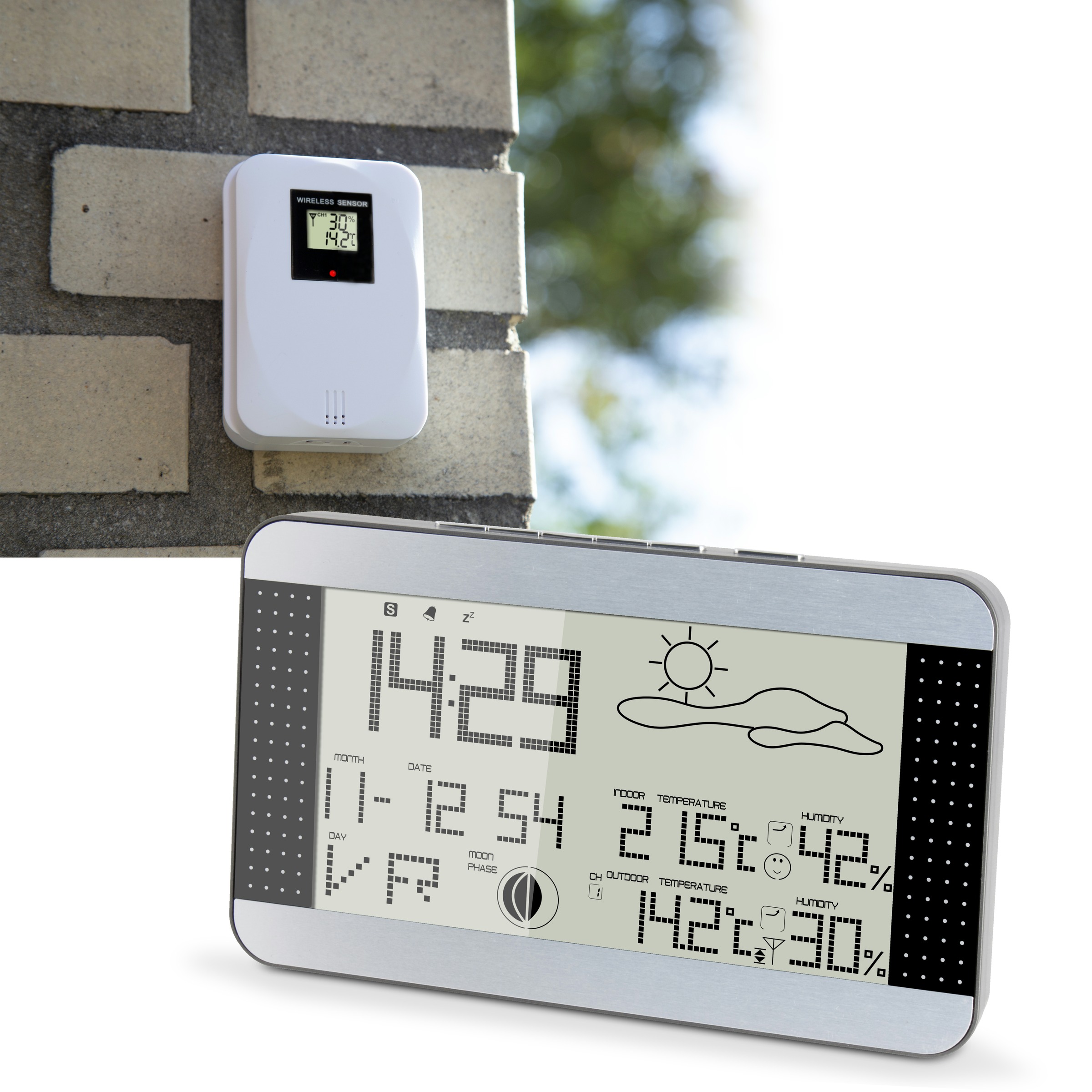 Alecto Ws 1700 Weerstation Met Draadloze Buitensensor alecto kopen in de aanbieding