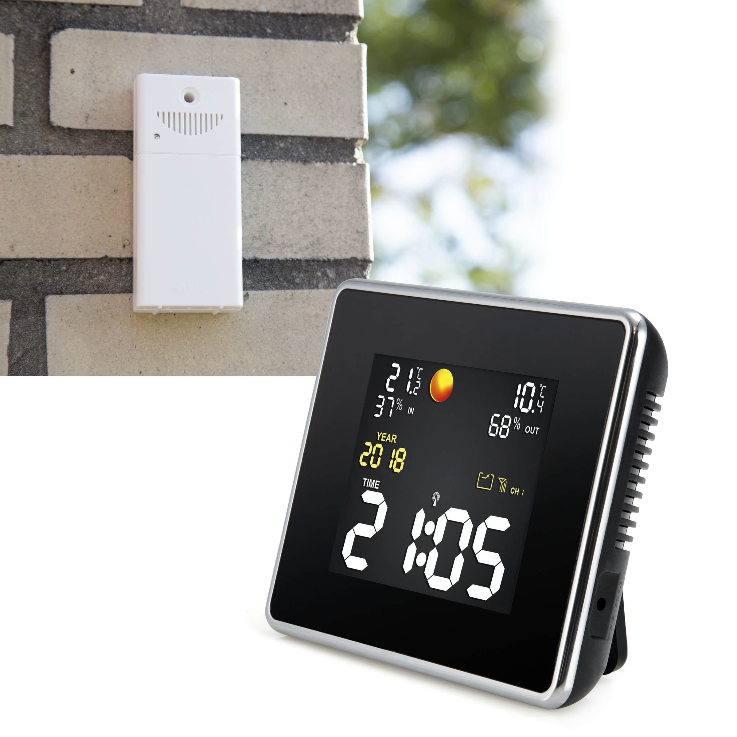 Alecto Weerstation Ws 1550 Met Kleur Weersvoorspelling alecto kopen in de aanbieding