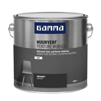 graan verhoging liberaal GAMMA | GAMMA muurverf graniet mat 2,5 liter kopen? | muurverf-kleur