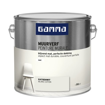 GAMMA | GAMMA muurverf katoen mat 2,5 liter