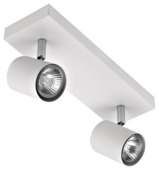 GAMMA opbouwspot Genua 2-lichts mat wit
