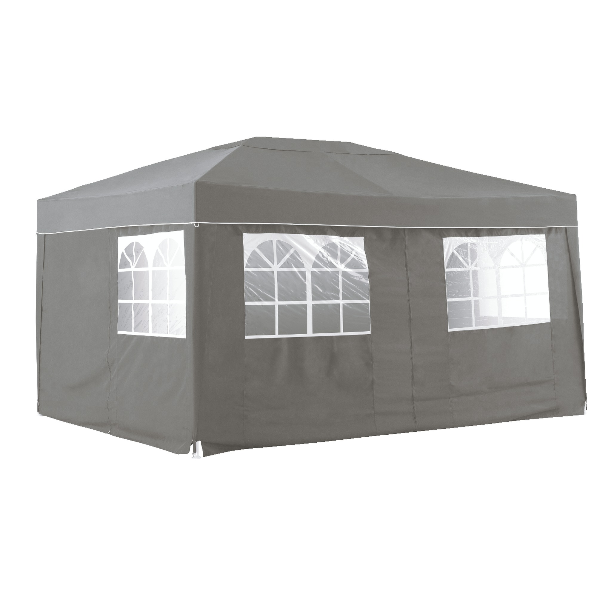 Partytent Malta Met Zijwanden Antraciet 3X4 Meter huismerk kopen in de aanbieding