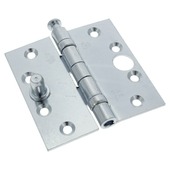 GAMMA Veiligheidsscharnier kogellager rechte hoeken 90x90 mm SKG 3-sterren