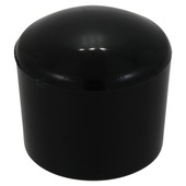 HANDSON meubeldop rond zwart 32 mm 4 stuks