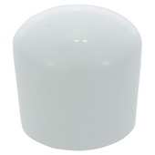 HANDSON meubeldop rond wit 32mm 4 stuks