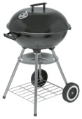 Handson kogelbarbecue houtskool BBQ metaal zwart Ø 43 cm