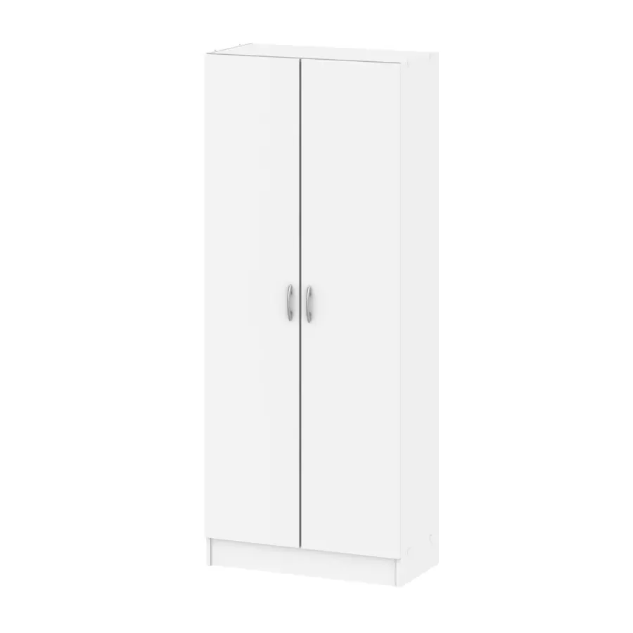 Multifunctionele kast Fabian wit 170x70x35cm