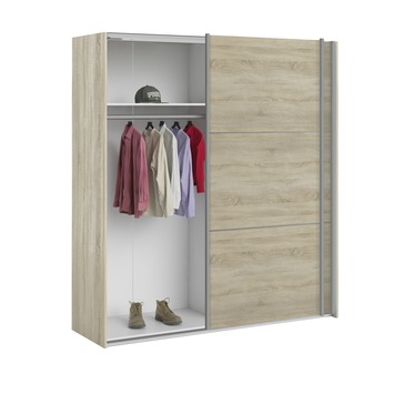 Garderobekast Janneke lichteiken 180 cm