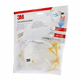 3M fijn stof masker cupvorm met uitademventiel 8812C3N 3 stuks