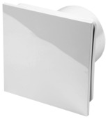 Sanivesk inbouwventilator Design vierkant Ø 100 mm