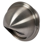 Sanivesk overdrukrooster bol RVS Ø125 mm