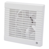 Sanivesk inbouwventilator Standaard wit Ø 150mm