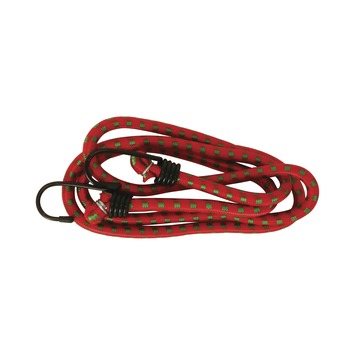 Fixe-Bagages Carpoint 150cm - Ø10mm Avec Crochets - Pour Voiture, Vélo, Transport Sécurisé