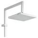 Atlantic douchekop Blake hoofddouche waterbesparend 1 stand 20x20 cm Chroom