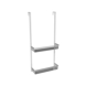Allibert Coperblink doucherek RVS mat