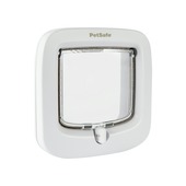 Petsafe Kattenluik 4-standen wit