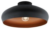 EGLO plafondlamp Mogano Ø 40 cm zwart/koper