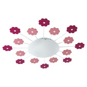 EGLO plafondlamp Viki roze