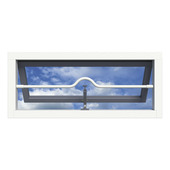 SecuBar barrièrestang Twist Combi RAL 9010 (Wit) SKG 2-sterren 97 cm