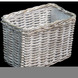 Planter rattan wit