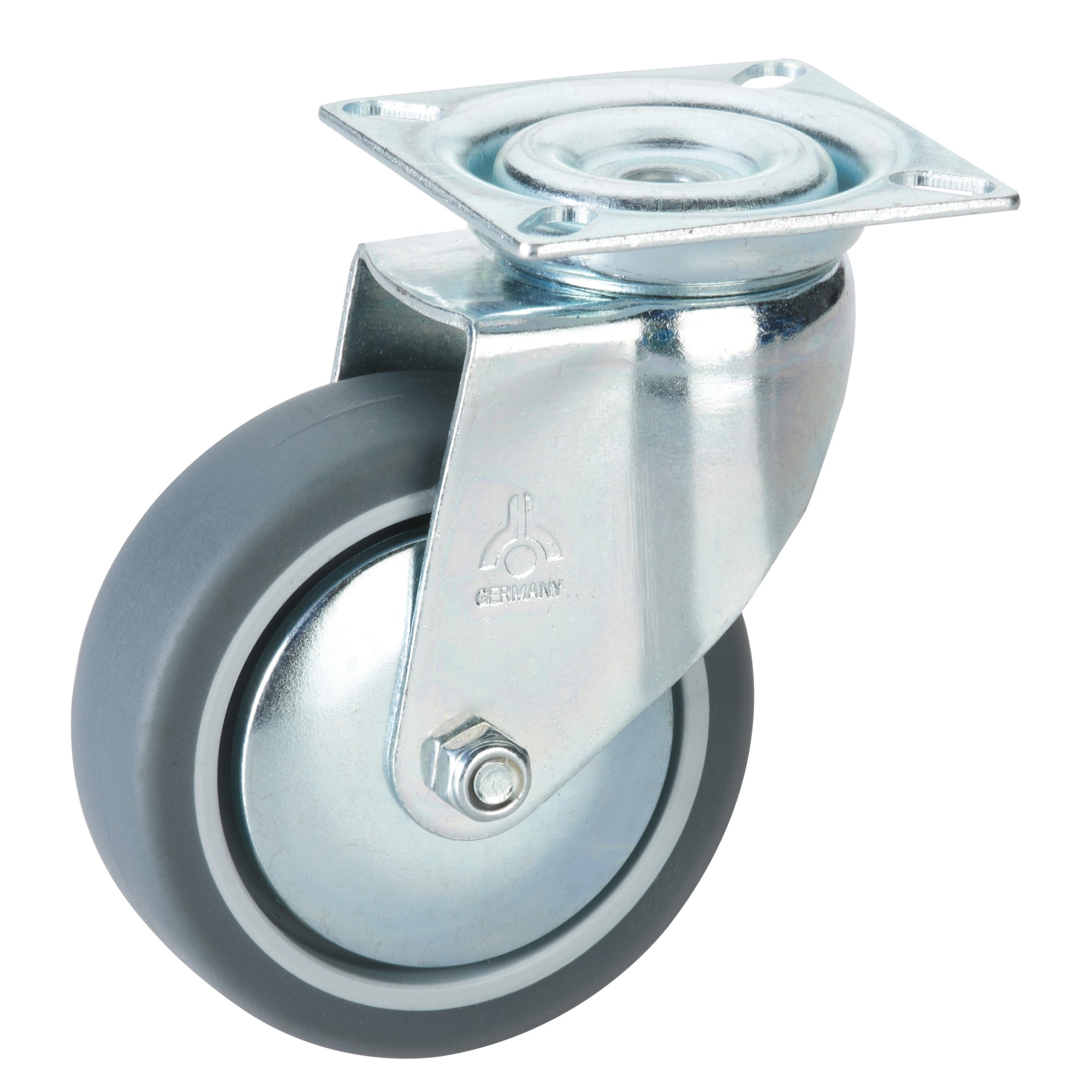 Dornerhelmer Zwenkwiel Met Plaat Maximaal 55 Kg 100 Mm dornerhelmer kopen in de aanbieding