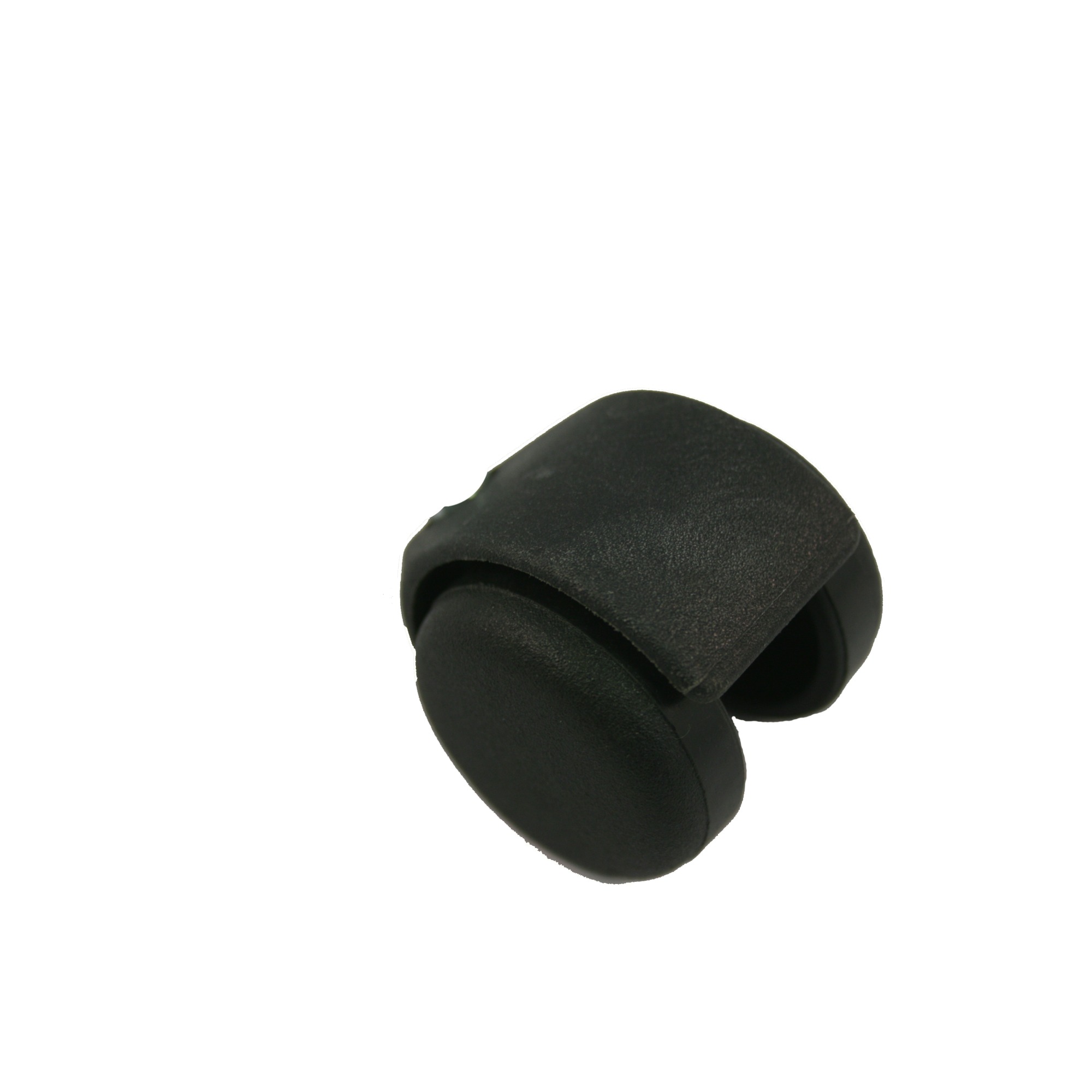 Dornerhelmer Meubelrol Met Boutgat Zwart Maximaal 20Kg 40X8Mm dornerhelmer kopen in de aanbieding