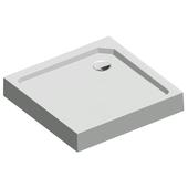 Sealskin Douchebak Fusion Vierkant Opbouw 80x80x14 cm Wit