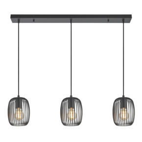 GAMMA Hanglamp Nikki zwart Ø13,5 cm 