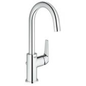 GROHE wastafelkraan Start Flow L-size met hendel en waste Chroom