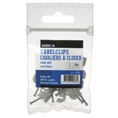 Handson Kabelclip Rond Wit 7 mm 25 Stuks