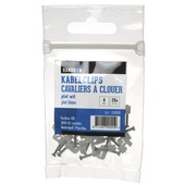 Handson Kabelclip Plat Wit 4 mm 25 Stuks