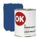 OK binnenlak hoogglans donkerblauw 1 liter