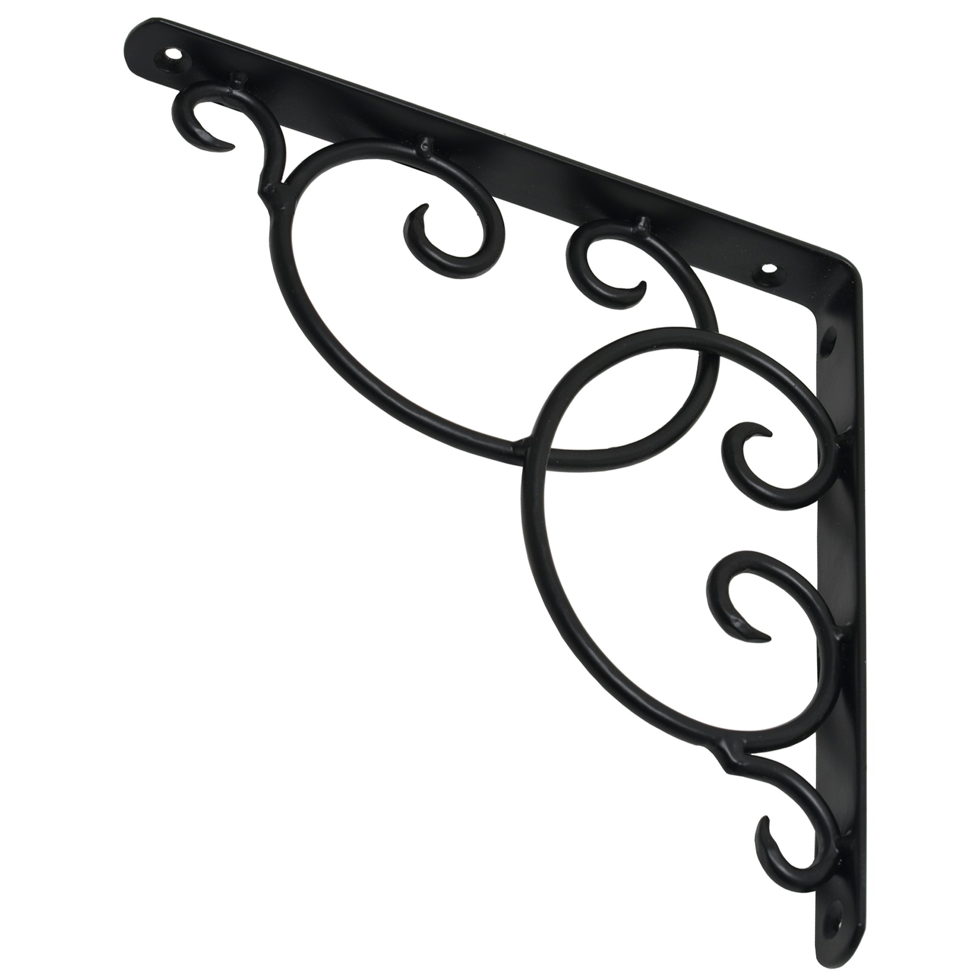 Duraline Plankdrager Curly Mat Zwart 24X24 duraline kopen in de aanbieding