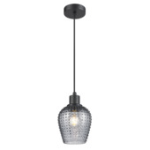 GAMMA hanglamp Yascha zwart Ø14 cm 