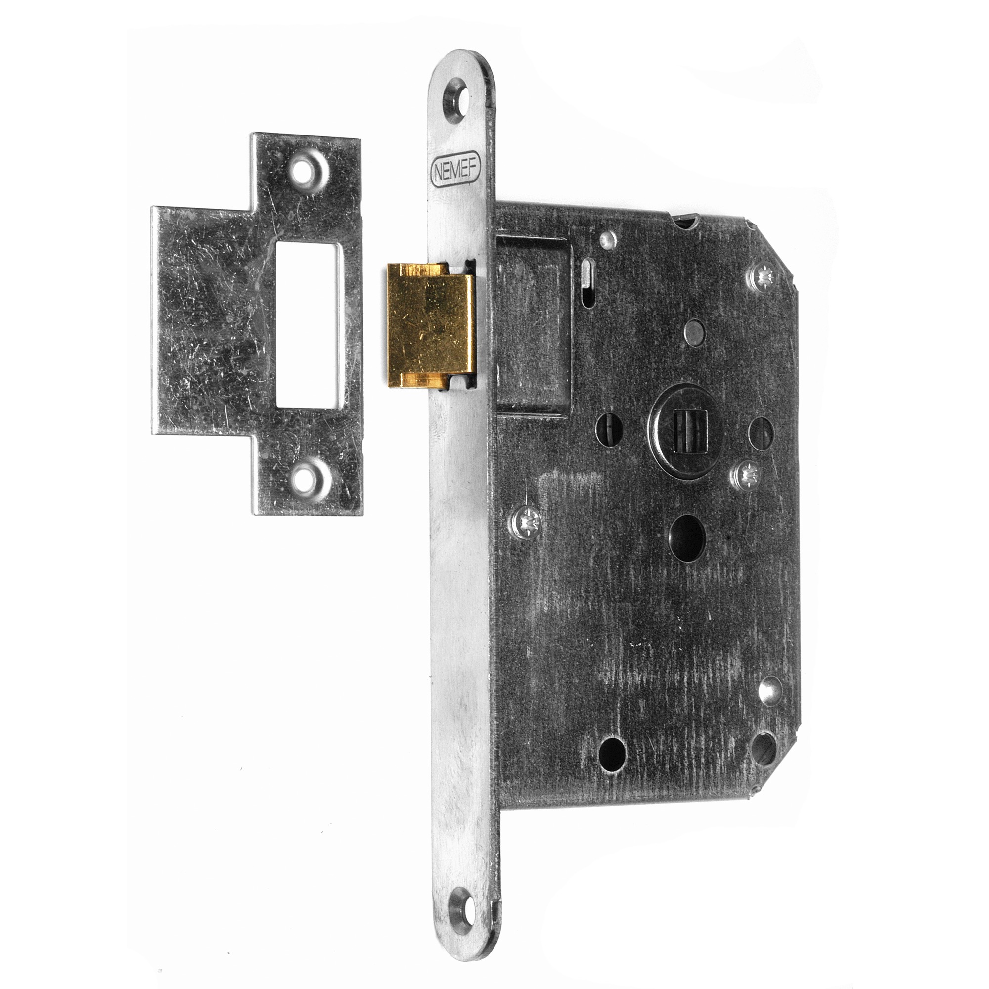 Nemef Loopslot 125517 50Mm Rvs Voorplaat nemef kopen in de aanbieding