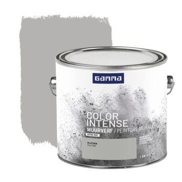 ballet rijstwijn idee GAMMA | GAMMA Color intense muurverf extra mat 2,5 L platina kopen? |  muurverf-kleur