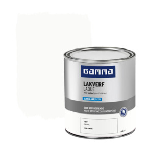 GAMMA buitenlak zijdeglans RAL 9016 wit 750 ml