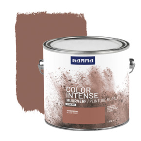 GAMMA Color intense muurverf extra mat 2,5 L aarderood