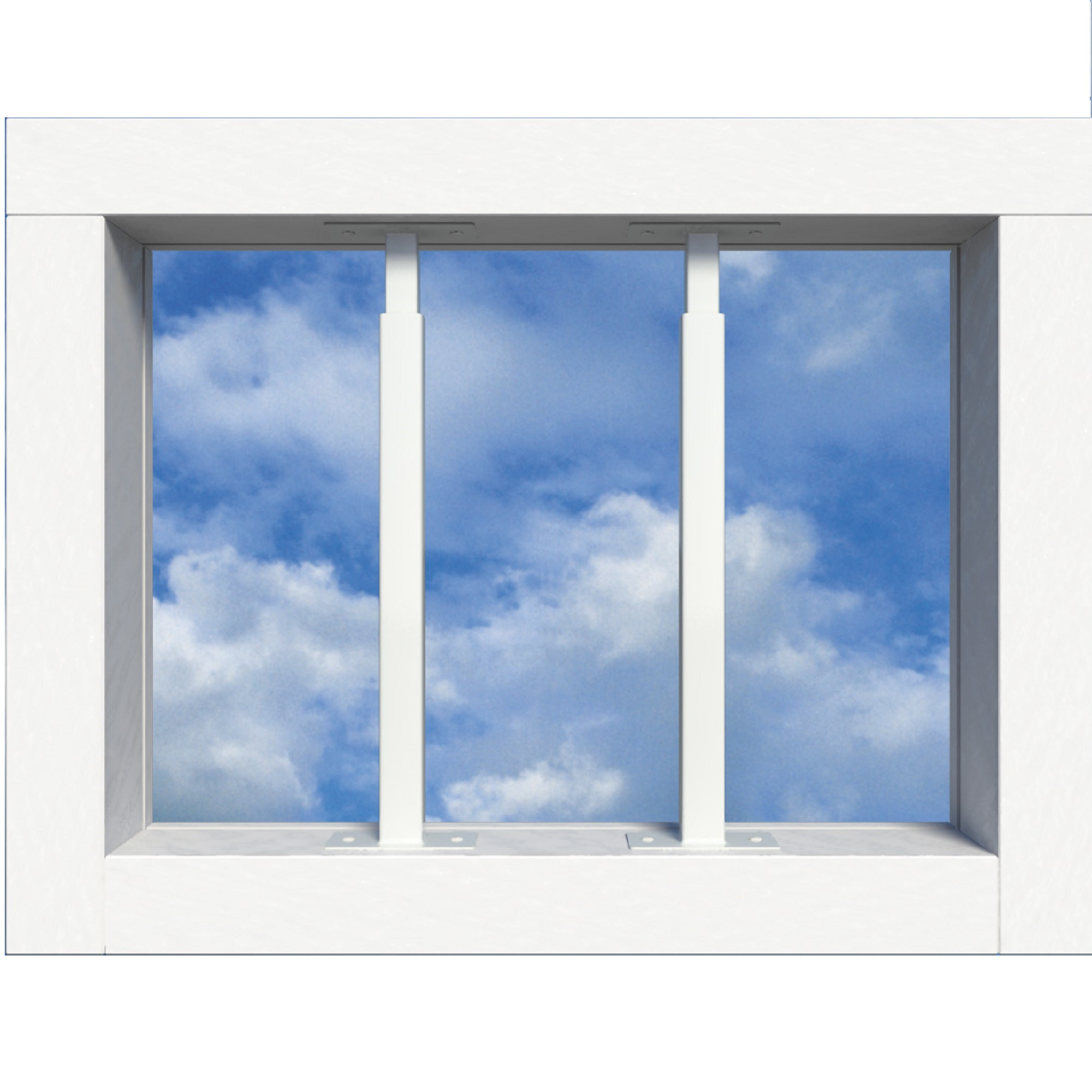 Secubar Barrierestang Duo Wit 31 55 secu kopen in de aanbieding