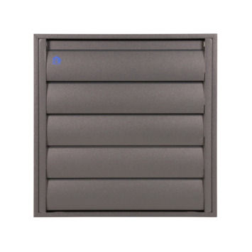 Renson Opbouw Overdrukrooster ALU Antraciet 210 x 210 mm