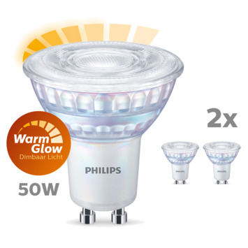 grens Fobie essence GAMMA | Philips LED GU10 lamp Warm glow dim 50W kopen? 