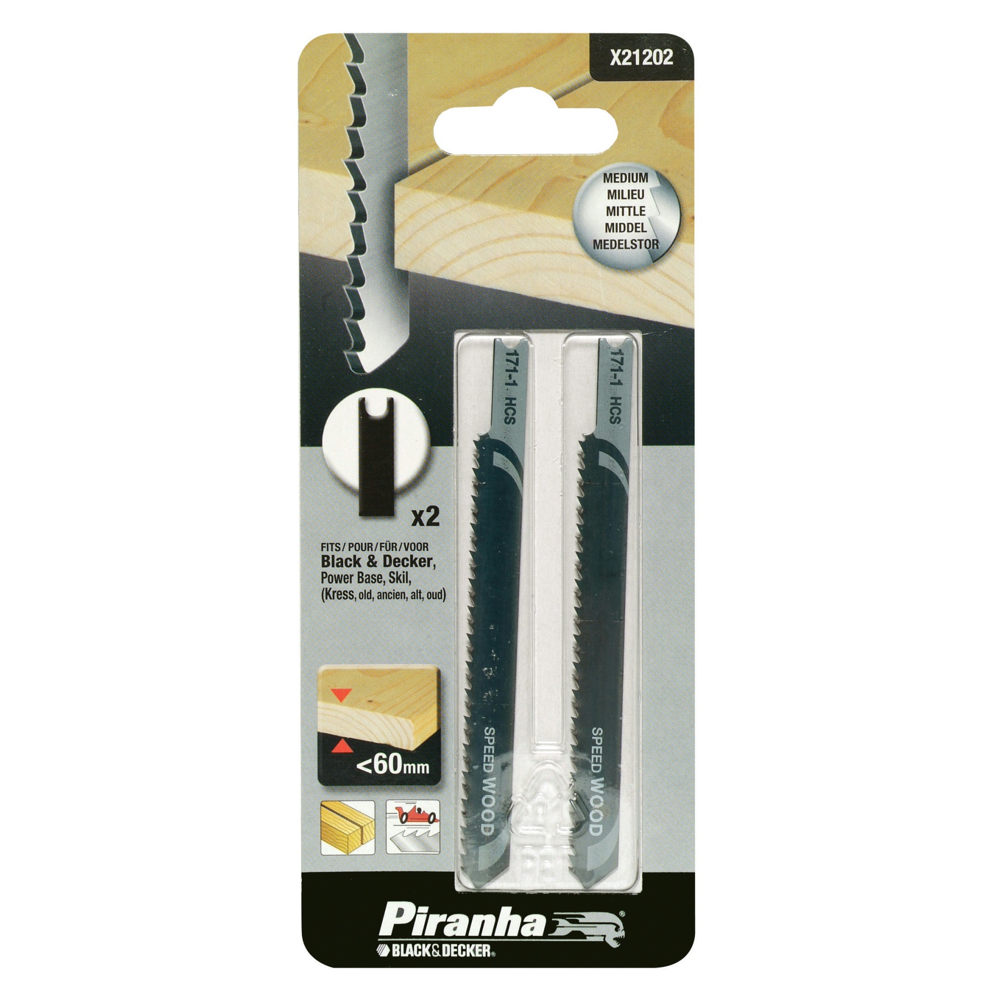 Piranha Decoupeerzaagblad Houtfijn Je Schacht 60 Mm X21202 piranha kopen in de aanbieding